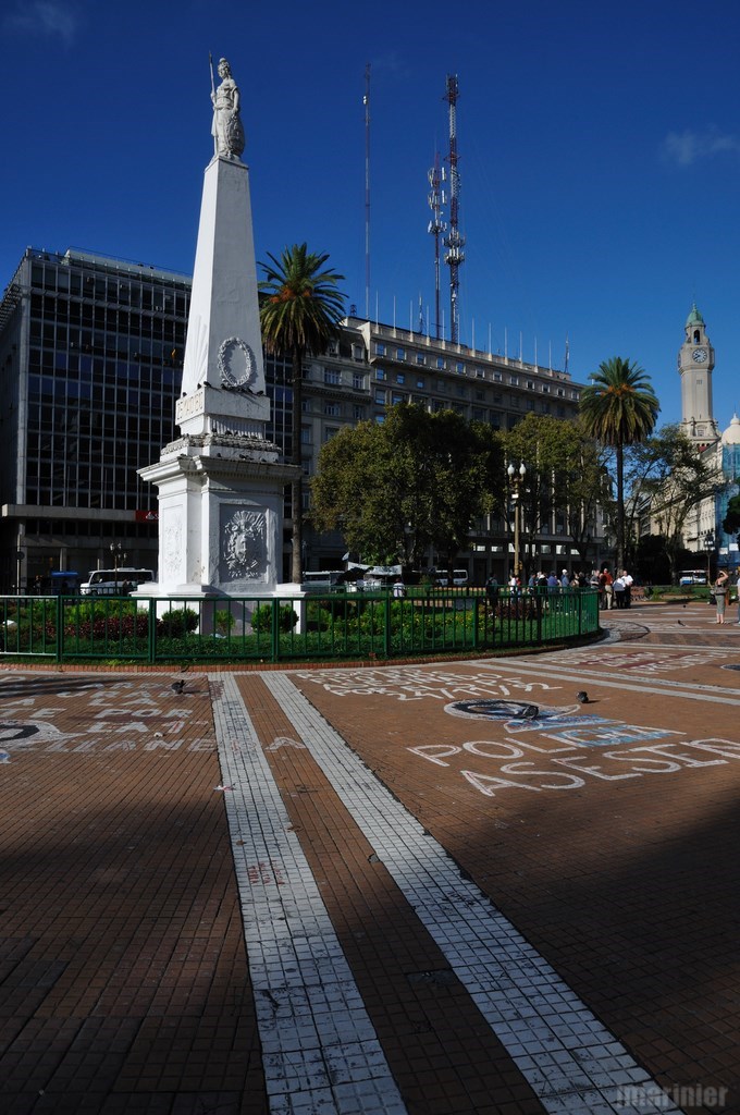 Buenos-Aires : plaza de Mayo